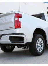aFe Rebel XD Series 3 IN 304 Stainless Steel DPF-Back Exhaust w/Dual Polished Tips GM Diesel Trucks 2023-2024                                     - 49-34145-P - Image 3