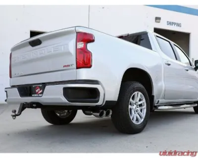 aFe Rebel XD Series 3 IN 304 Stainless Steel DPF-Back Exhaust w/Dual Polished Tips GM Diesel Trucks 2023-2024 - 49-34145-P