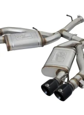 aFe Power Mach Force-Xp 3" 304 Stainless Steel Axleback Exhaust System with Black Tips Chevrolet Camaro SS | ZL1 with Manual Transmission Gas V8-6.2L 2016-2024                                     - 49-34068-B - Image 9
