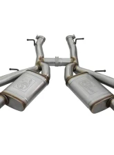 aFe Power Mach Force-Xp 3" 304 Stainless Steel Axleback Exhaust System with Black Tips Chevrolet Camaro SS | ZL1 with Manual Transmission Gas V8-6.2L 2016-2024                                     - 49-34068-B - Image 2