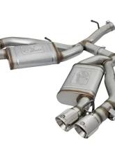 aFe Power Mach Force-Xp 3" 304 Stainless Steel Axleback Exhaust System with Polished Tips Chevrolet Camaro SS | ZL1 with Manual Transmission Gas V8-6.2L 2016-2024                                     - 49-34068-P - Image 10