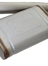 aFe Power Mach Force-Xp 3" 304 Stainless Steel Axleback Exhaust System with Polished Tips Chevrolet Camaro SS | ZL1 with Manual Transmission Gas V8-6.2L 2016-2024                                     - 49-34068-P - Image 4