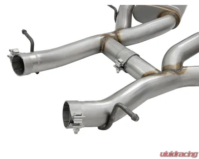 aFe Power Mach Force-Xp 3" 304 Stainless Steel Axleback Exhaust System with Polished Tips Chevrolet Camaro SS | ZL1 with Manual Transmission Gas V8-6.2L 2016-2024 - 49-34068-P