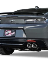 aFe Power Mach Force-Xp 3" 304 Stainless Steel Axleback Exhaust System with Polished Tips Chevrolet Camaro SS | ZL1 with Manual Transmission Gas V8-6.2L 2016-2024                                     - 49-34068-P - Image 10