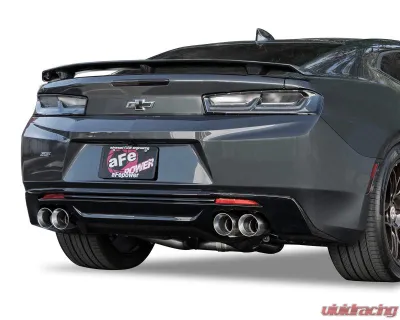 aFe Power Mach Force-Xp 3" 304 Stainless Steel Axleback Exhaust System with Polished Tips Chevrolet Camaro SS | ZL1 with Manual Transmission Gas V8-6.2L 2016-2024 - 49-34068-P