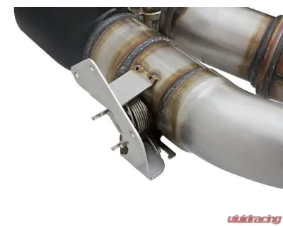 aFe Power Mach Force-Xp 3" 304 Stainless Steel Catback Exhaust System with Black Tips Chevrolet Camaro SS | ZL1 V8-6.2L sc M/T 2016-2024 - 49-34069-B