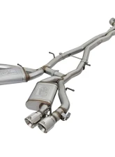 aFe Power Mach Force-Xp 3" 304 Stainless Steel Catback Exhaust System with Polished Tips Chevrolet Camaro SS | ZL1 V8-6.2L sc M/T 2016-2024                                     - 49-34069-P - Image 11