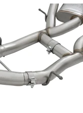 aFe Power Mach Force-Xp 3" 304 Stainless Steel Catback Exhaust System with Polished Tips Chevrolet Camaro SS | ZL1 V8-6.2L sc M/T 2016-2024                                     - 49-34069-P - Image 7