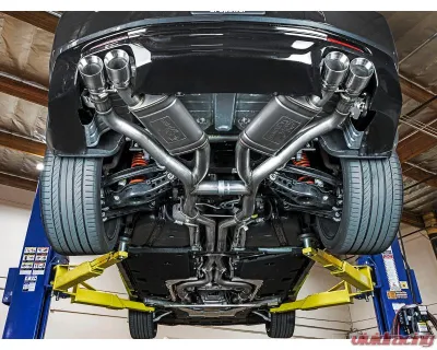 aFe Power Mach Force-Xp 3" 304 Stainless Steel Catback Exhaust System with Polished Tips Chevrolet Camaro SS | ZL1 V8-6.2L sc M/T 2016-2024 - 49-34069-P