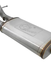aFe Power Vulcan Series 3" to Dual 3" 304 Stainless Steel Catback Exhaust System with Polished Tip GM Silverado | Sierra 1500 V8-5.3L 2019-2024                                     - 49-34105-P - Image 4