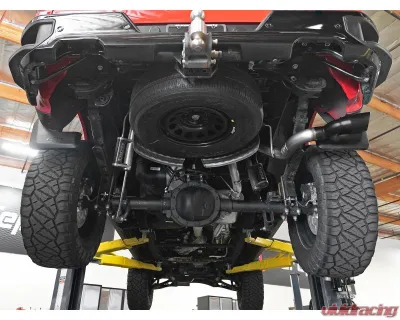 aFe Power Vulcan Series 3" 304 Stainless Steel Catback Exhaust System with Black Tips GM Silverado | Sierra 1500 V6-4.3L | V8-5.3L 2019-2024 - 49-34106-B