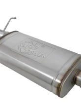 aFe Power Vulcan Series 3" 304 Stainless Steel Catback Exhaust System with Polished Tips GM Silverado | Sierra 1500 V6-4.3L | V8-5.3L 2019-2024                                     - 49-34106-P - Image 4