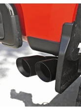 aFe Power Vulcan Series 3" 304 Stainless Steel Catback Exhaust System with Black Tips GM Silverado | Sierra 1500 L4-2.7L t 2019-2024                                     - 49-34109-B - Image 3