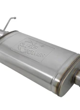 aFe Power Vulcan Series 3" 304 Stainless Steel Catback Exhaust System with Black Tips GM Silverado | Sierra 1500 L4-2.7L t 2019-2024                                     - 49-34109-B - Image 5