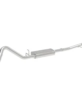 aFe Power Vulcan Series 3" 304 Stainless Steel Catback Exhaust System with Polished Tips GM Silverado | Sierra 1500 L4-2.7L t 2019-2024                                     - 49-34109-P - Image 2