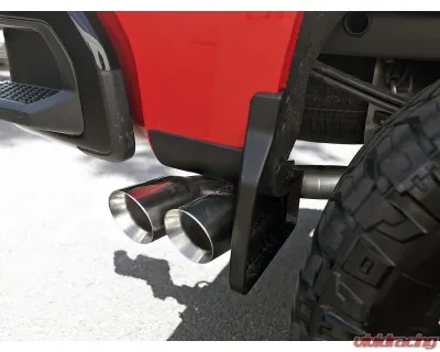 aFe Power Vulcan Series 3" 304 Stainless Steel Catback Exhaust System with Polished Tips GM Silverado | Sierra 1500 L4-2.7L t 2019-2024 - 49-34109-P