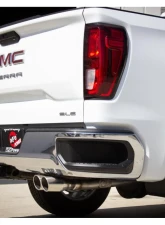 aFe Power Vulcan Series 3" to Dual 2-1/2" 304 Stainless Steel Catback Exhaust System with Polished Tips GM Silverado | Sierra 1500 L4-2.7L t 2019-2024                                     - 49-34110-P - Image 2