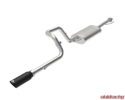 aFe Power Mach Force-XP 2-1/2" to 3" 304 Stainless Steel Catback Exhaust System with Black Tips Toyota 4Runner V6-4.0L 2010-2024 - 49-36040-1B