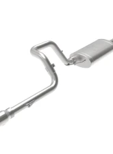 aFe Power Mach Force-XP 2-1/2" to 3" 304 Stainless Steel Catback Exhaust System with Polished Tips Toyota 4Runner V6-4.0L 2010-2024                                     - 49-36040-1P - Image 5