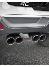 aFe Power Rebel Series 2-1/2" 304 Stainless Steel Catback Exhaust System with Black Tips Jeep Wrangler JL V6-3.6L 2DR | 4DR 2018-2024                                     - 49-38073-B - Image 4