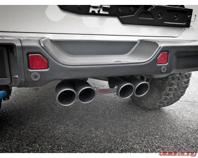 aFe Power Rebel Series 2-1/2" 304 Stainless Steel Catback Exhaust System with Black Tips Jeep Wrangler JL V6-3.6L 2DR | 4DR 2018-2024 - 49-38073-B