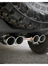 aFe Power Rebel Series 2-1/2" 304 Stainless Steel Catback Exhaust System with Black Tips Jeep Wrangler JL V6-3.6L 2DR | 4DR 2018-2024                                     - 49-38073-P - Image 5