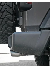 aFe Power Rebel Series 2-1/2" 304 Stainless Steel Catback Exhaust System with Black Tips Jeep Wrangler JL V6-3.6L 2DR | 4DR 2018-2024                                     - 49-38073-P - Image 8