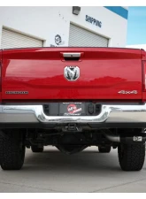 aFe Power Mach Force-XP 4" 409 Stainless Steel Catback Exhaust System with Black Tips Ram 2500 | Power Wagon | 3500 HEMI Gas V8-6.4L 2014-2024                                     - 49-42056-B - Image 4