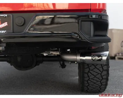 aFe Power Apollo GT Series 3" 409 Stainless Steel Catback Exhaust System with Polished Tips GM Silverado | Sierra 1500 V6-4.3L | V8-5.3L 2019-2024 - 49-44107-P
