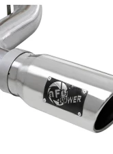 aFe Power Apollo GT Series 3" 409 Stainless Steel Catback Exhaust System with Polished Tips GM Silverado | Sierra 1500 V6-4.3L | V8-5.3L 2019-2024                                     - 49-44107-P - Image 6