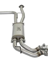 aFe Power Rebel Series 2-1/2" 409 Stainless Steel Catback Exhaust System with Polished Tips Nissan Titan Gas V8-5.6L 2017-2024                                     - 49-46126-P - Image 2