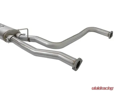 aFe Power Rebel Series 2-1/2" 409 Stainless Steel Catback Exhaust System with Polished Tips Nissan Titan Gas V8-5.6L 2017-2024 - 49-46126-P