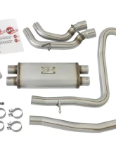 aFe Power Rebel Series 2-1/2" 409 Stainless Steel Catback Exhaust System with Black Tips Nissan Titan Gas V8-5.6L 2017-2024                                     - 49-46126-B - Image 6