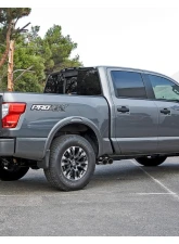 aFe Power Rebel Series 2-1/2" 409 Stainless Steel Catback Exhaust System with Polished Tips Nissan Titan Gas V8-5.6L 2017-2024                                     - 49-46126-P - Image 9