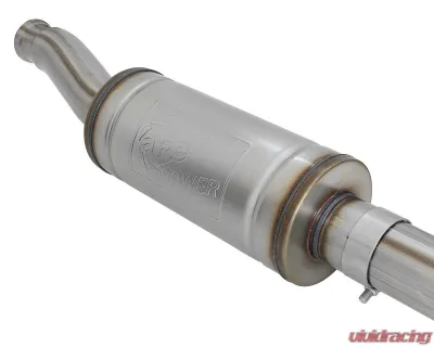 aFe Power Rock Basher 3" 409 Stainless Steel Catback Exhaust System Jeep Wrangler JL V6 3.6L 2018-2024 - 49-48068