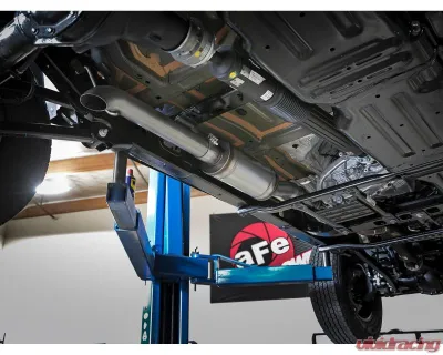 aFe Power Rock Basher 3" 409 Stainless Steel Catback Exhaust System Jeep Wrangler JL V6 3.6L 2018-2024 - 49-48068