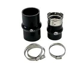 aFe Power BladeRunner Factory Hot Charge Pipes OER Series Coupling & Clamp Kit Ford Diesel Trucks V8 6.7L 2023-2024