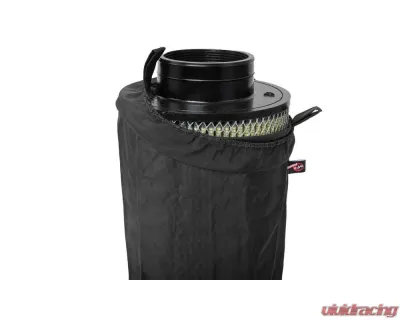 aFe POWER Filter GUARD Pre-Filter Black, Fits 72-90117, Nylon, Tapered Conical, 8" Base - 28-10583