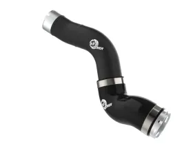aFe Power BladeRunner 2-1/2 IN Aluminum Hot Charge Pipe Black Chevrolet | GMC 2023-2024