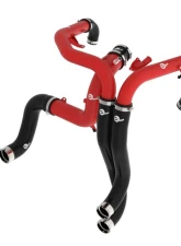 aFe Power BladeRunner 2-1/4 IN & 3 IN Aluminum Hot and Cold Charge Pipe Kit Red Ford Bronco Raptor V6-3.0L (tt) 2022-2024                                     - 46-20754-R - Image 6