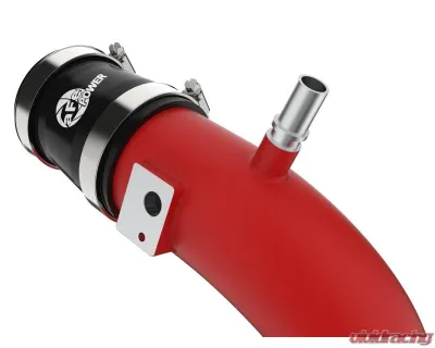 aFe Power BladeRunner 2-1/4 IN & 3 IN Aluminum Hot and Cold Charge Pipe Kit Red Ford Bronco Raptor V6-3.0L (tt) 2022-2024 - 46-20754-R