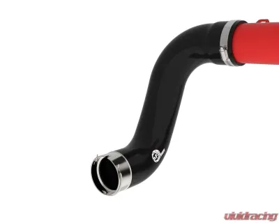 aFe Power BladeRunner 2-1/4 IN & 3 IN Aluminum Hot and Cold Charge Pipe Kit Red Ford Bronco Raptor V6-3.0L (tt) 2022-2024 - 46-20754-R