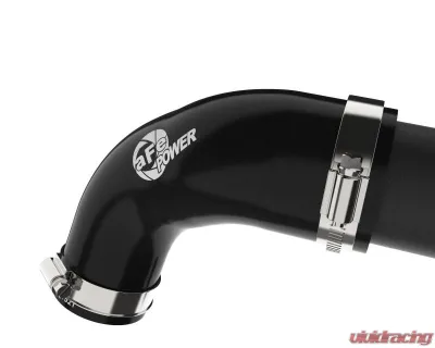 aFe Power BladeRunner 2-1/4 IN Aluminum Hot Charge Pipe Black Ford Bronco Raptor V6-3.0L (tt) 2022-2024 - 46-20758-B