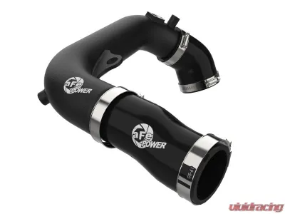 aFe Power Black BladeRunner 2-1/2inch Aluminum Hot Charge Pipe - 46-20778-B
