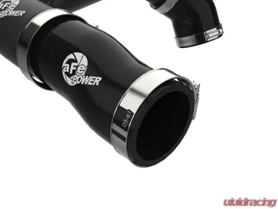 aFe Power Black BladeRunner 2-1/2inch Aluminum Hot Charge Pipe - 46-20778-B