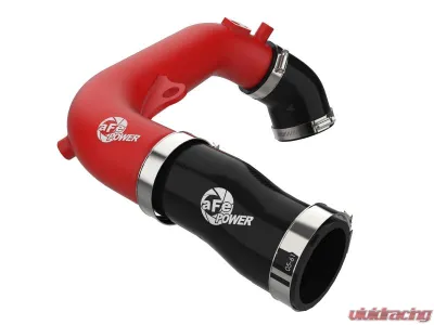 aFe Power Red BladeRunner 2-1/2inch Aluminum Hot Charge Pipe - 46-20778-R
