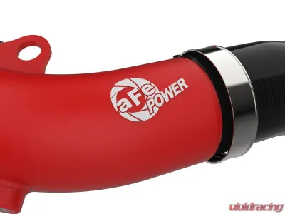 aFe Power Red BladeRunner 2-1/2inch Aluminum Hot Charge Pipe - 46-20778-R