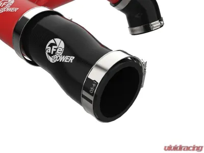 aFe Power Red BladeRunner 2-1/2inch Aluminum Hot Charge Pipe - 46-20778-R