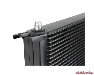 AFE Power BladeRunner Transmission Oil Cooler Kit for Toyota Tundra V6 3.4L 2022-2025, Black Aluminum - 46-80009