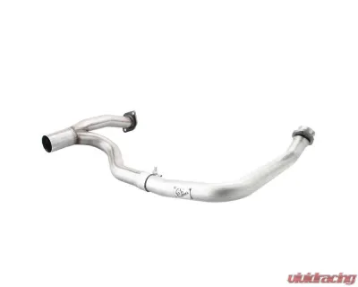 aFe Power Twisted Steel Y-Pipe 2"-2-1/2" Aluminized Steel for Jeep Wrangler JK Unlimited V6 2012-2018 - 48-06207